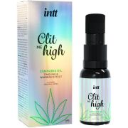 Клиторальные капли с сужающим и согревающим эффектом Intt Clit me High Cannabis, 15 мл