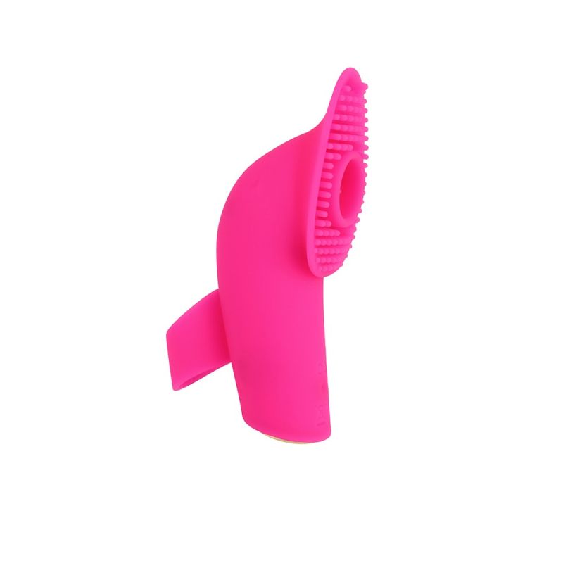 Клиторный стимулятор с мини-язычком Chisa Joy Jumper Trochilus, розовый вид 4