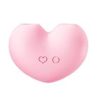 Кліторальний вакуумний стимулятор з язичком BeYourLover Heart у формі серця, рожевий вид 3