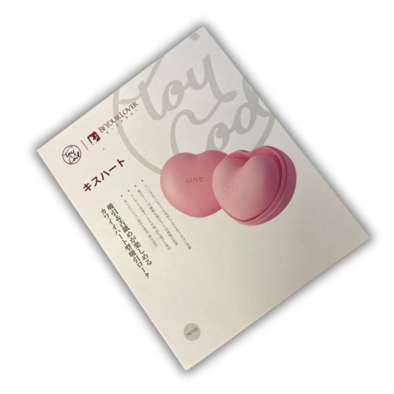 Кліторальний вакуумний стимулятор з язичком BeYourLover Heart у формі серця, рожевий вид 11