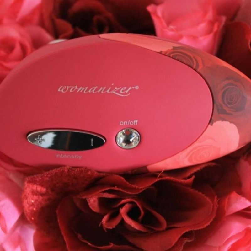 Кліторальний стимулятор Womanizer Pro W-500, червоно-рожевий вид 6
