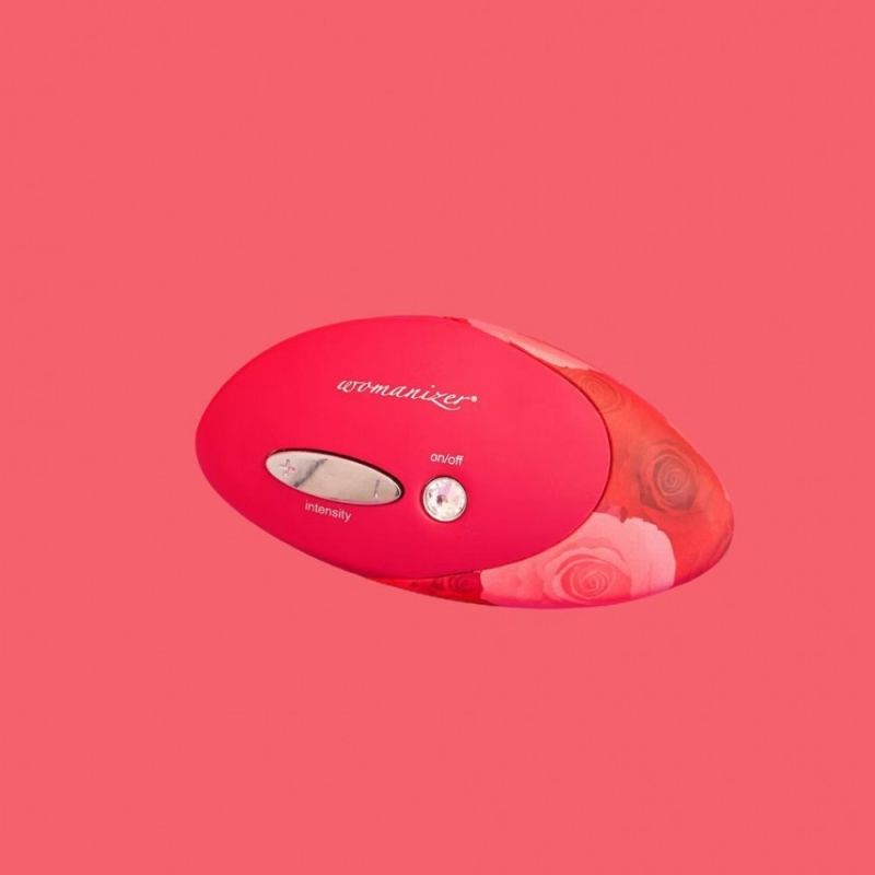 Кліторальний стимулятор Womanizer Pro W-500, червоно-рожевий вид 7