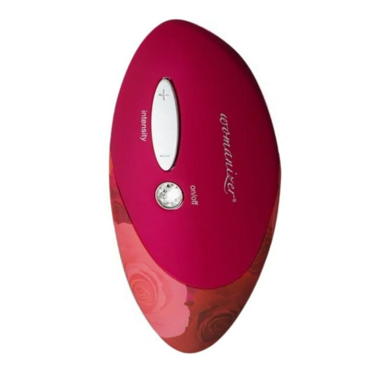 Кліторальний стимулятор Womanizer Pro W-500, червоно-рожевий вид 2