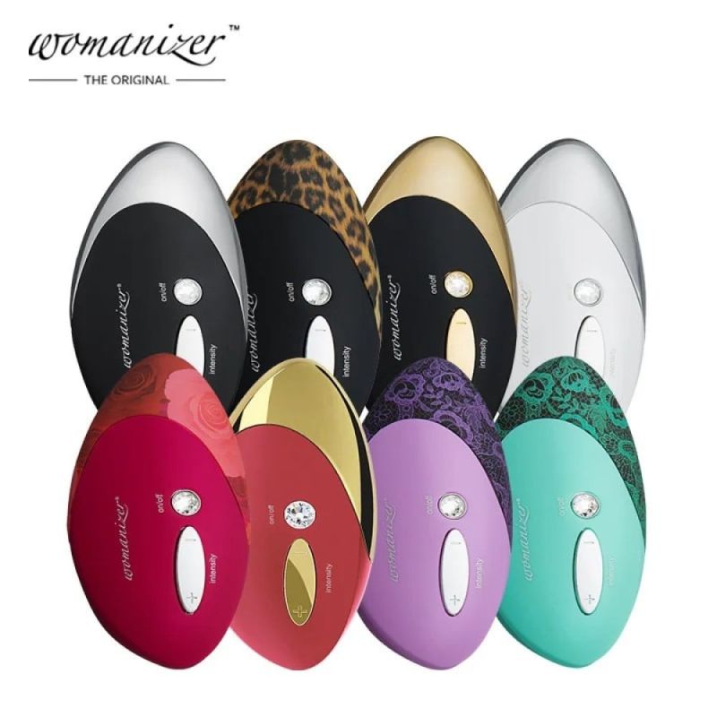 Клиторальный стимулятор Womanizer Pro W-500, красный вид 8