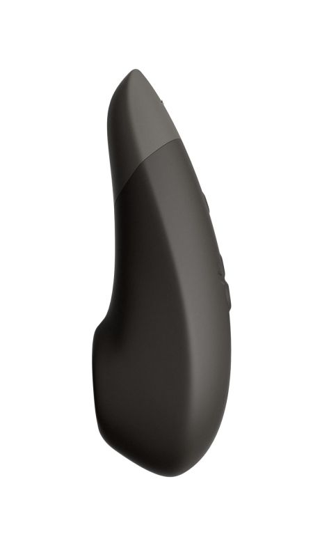Кліторальний вакуумний стимулятор 2 в 1 Womanizer Enhance з вібрацією, чорний вид 6