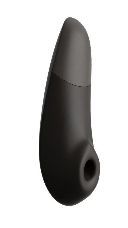 Кліторальний вакуумний стимулятор 2 в 1 Womanizer Enhance з вібрацією, чорний вид 2