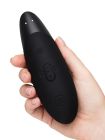 Клиторальный вакуумный стимулятор 2 в 1 Womanizer Enhance с вибрацией, черный вид 8