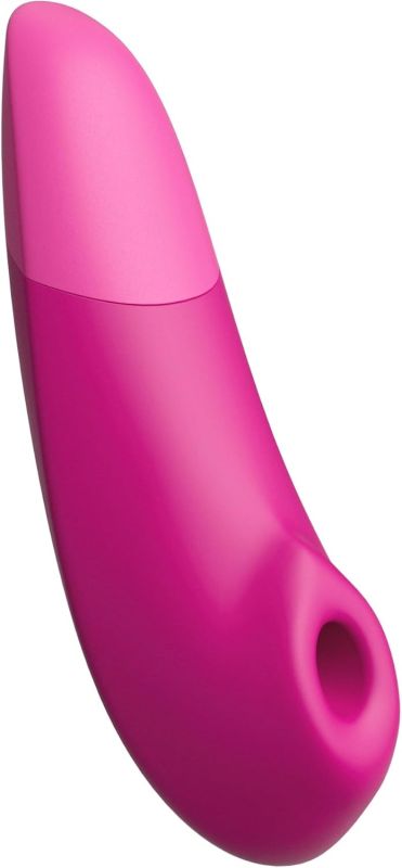 Клиторальный вакуумный стимулятор 2 в 1 Womanizer Enhance с вибрацией, розовый вид 2