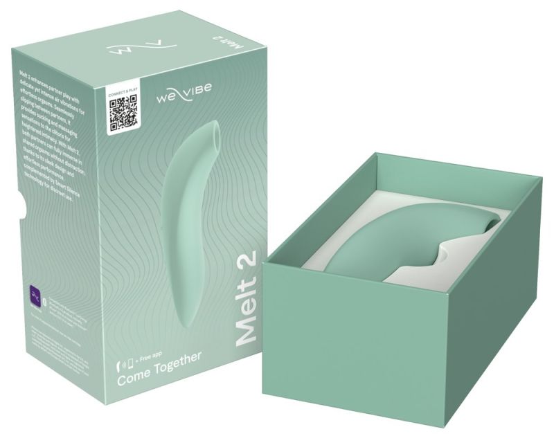 Кліторальний вакуумний смарт-стимулятор We-Vibe Melt 2 м'ятний вид 21