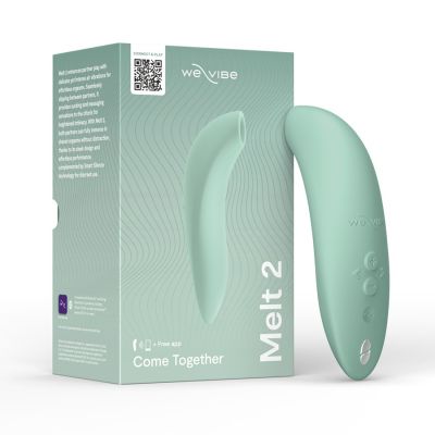 Клиторальный вакуумный смарт-стимулятор We-Vibe Melt 2 мятный