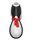 Кліторальний вакуумний вібратор Пінгвін Satisfyer Penguin Holiday Edition чорно-білий вид 3