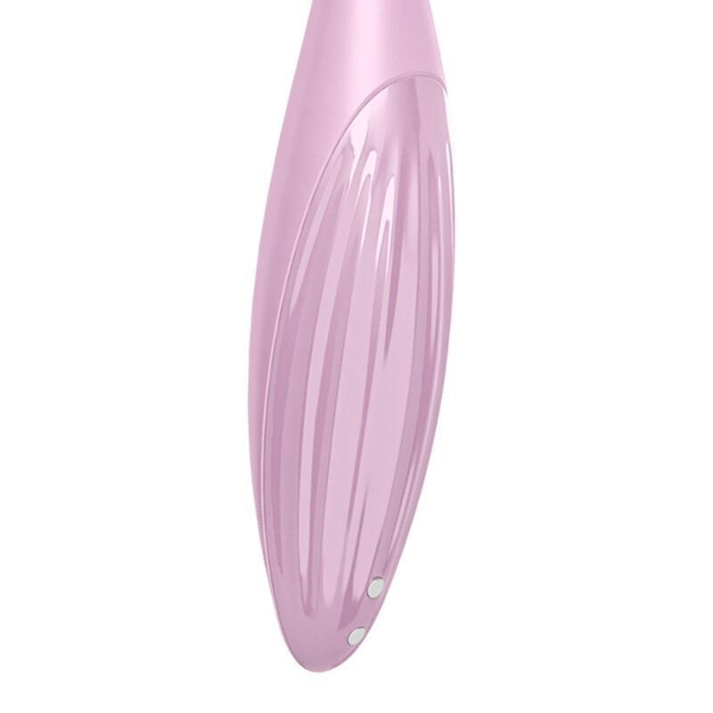 Кліторальний вібратор Satisfyer Twirling Joy з керуванням через програму, рожевий вид 4