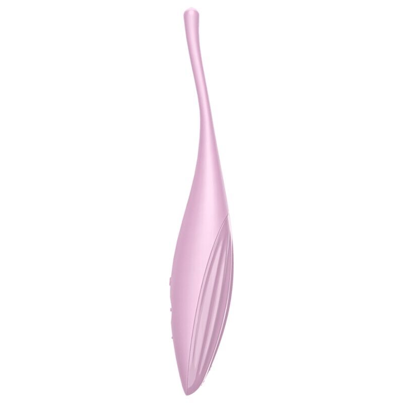Кліторальний вібратор Satisfyer Twirling Joy з керуванням через програму, рожевий вид 3