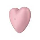 Кліторальний вакуумний вібратор Серце Satisfyer Cutie Heart, рожевий вид 2