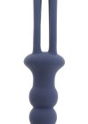 Кнут с держателем в виде анальной пробки Taboom Silicone Supreme, синий вид 9