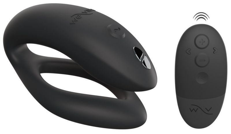 Коллекционный набор Womanizer Next + We-Vibe Sync O вакуумный стимулятор та вибратор для пар, чорный вид 4