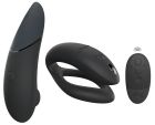 Коллекционный набор Womanizer Next + We-Vibe Sync O вакуумный стимулятор та вибратор для пар, чорный вид 2