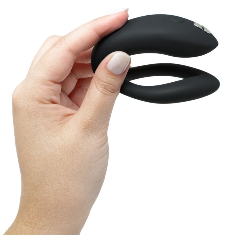 Коллекционный набор Womanizer Next + We-Vibe Sync O вакуумный стимулятор та вибратор для пар, чорный вид 8