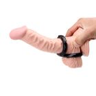 Кольцо эрекционное Chisa GK Power Cadiluck, черное вид 5