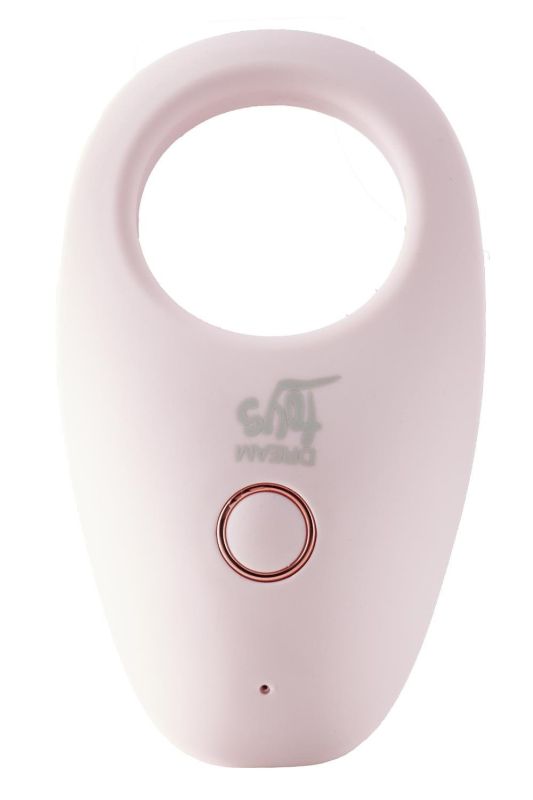 Эрекционное кольцо с вибрацией Dream Toys Vivre Cockring Bibi розовое вид 4