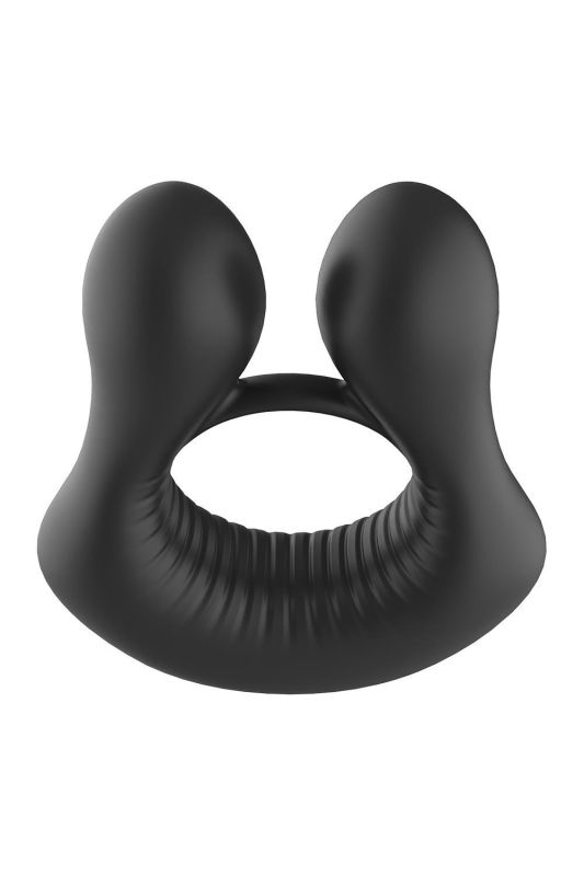 Кільце ерекційне для пеніса з вібрацією Dream Toys чорне вид 6