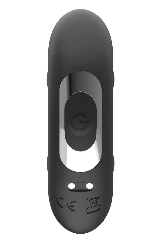 Кільце ерекційне для пеніса з вібрацією Dream Toys чорне вид 8