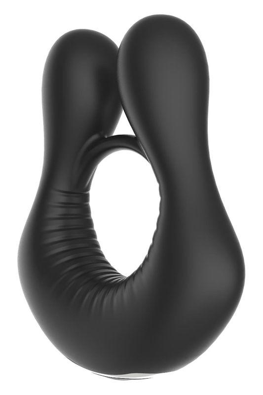 Кільце ерекційне для пеніса з вібрацією Dream Toys чорне вид 2