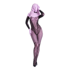 Комбінезон MAKE YOU MELT BODYSTOCKING BLACK, OS вид 2