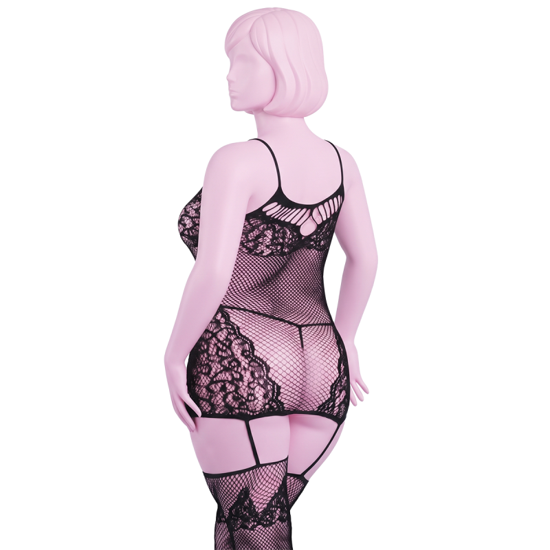 Комбинезон TO THE NINES BODYSTOCKING BLACK PLUS SIZE вид 3