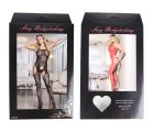 Комбинезон с узором сердцами Star Night Heart Mesh с имитацией чулок, XS-M вид 6
