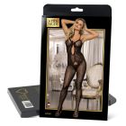 Комбінезон сітка з відкритим доступом Star Night чорний XS-M вид 5