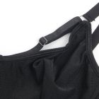 Комплект білизни чорний Star Night бюстьє+стрінги+пояс для панчох+гартери, S вид 7