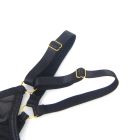 Комплект білизни чорний в сіточку Star Night з поясом та гартерами, XL вид 8