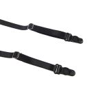 Комплект білизни з поясом для панчіх Star Night трусики з відкритим доступом, чорний, XS/S вид 9