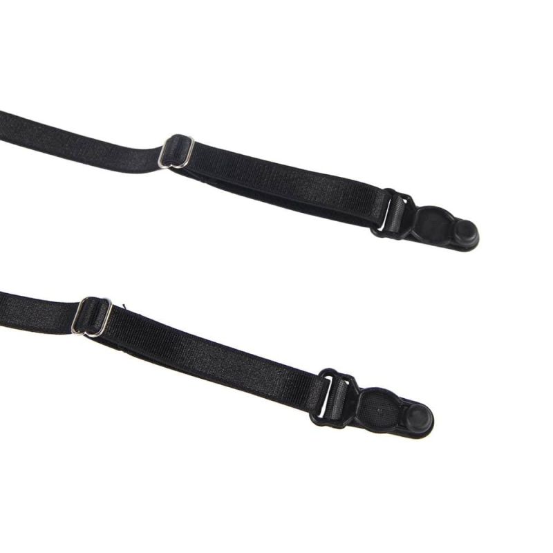 Комплект білизни з поясом для панчіх Star Night трусики з відкритим доступом, чорний, XS/S вид 9