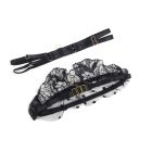 Комплект чорної сексуальної мереживної білизни Star Night з поясом для панчіх, M (без коробки) вид 5