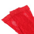 Комплект Star Night боді з коміром халтер та образним вирізом +панчохи, червоний вид 9