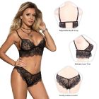 Комплект мереживної нижньої білизни Star Night чорний, M вид 5