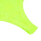 Комплект мереживний Star Night, боді з V-подібним вирізом та панчохи, салатовий вид 7