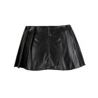 Корсет с юбкой Star Night Sexy Leather и трусиками в комплекте, черный, S вид 5