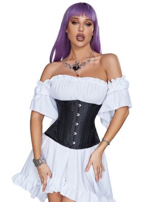 Корсет Star Night Corset з гачками та шнурівкою, чорний, M (без коробки)