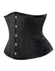Корсет Star Night Corset з гачками та шнурівкою, чорний, S (без коробки) вид 7