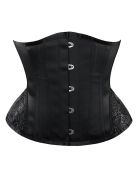 Корсет Star Night Corset з гачками та шнурівкою, чорний, XL (без коробки)