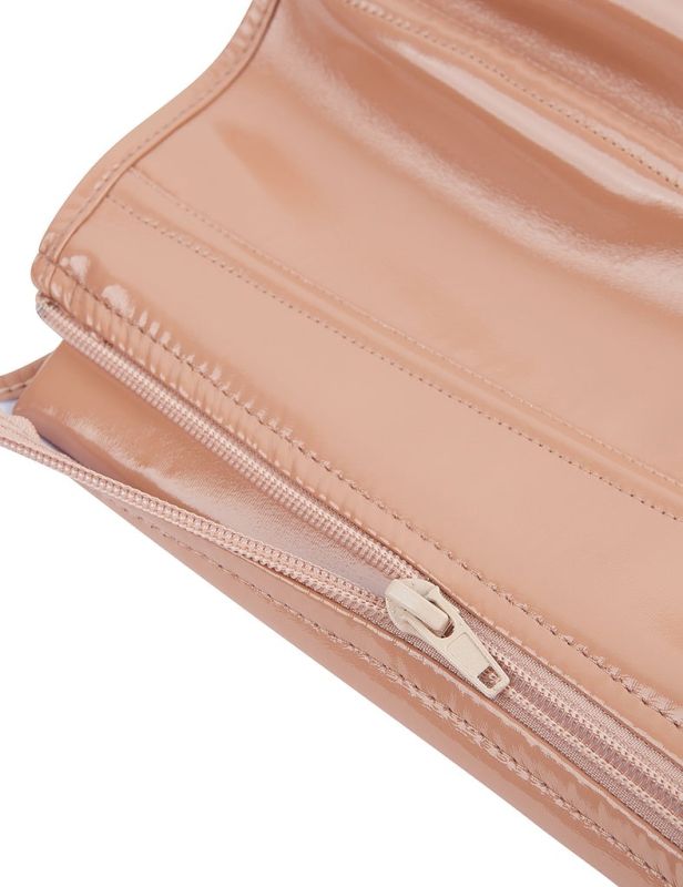 Корсет Star Night из лакированной кожи, на шнуровке, бежевый, M (без коробки) вид 15