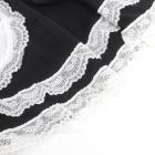 Костюм покоївки Star Night боді, міні спідниця з мереживом, обруч, чорний-білий, M вид 8