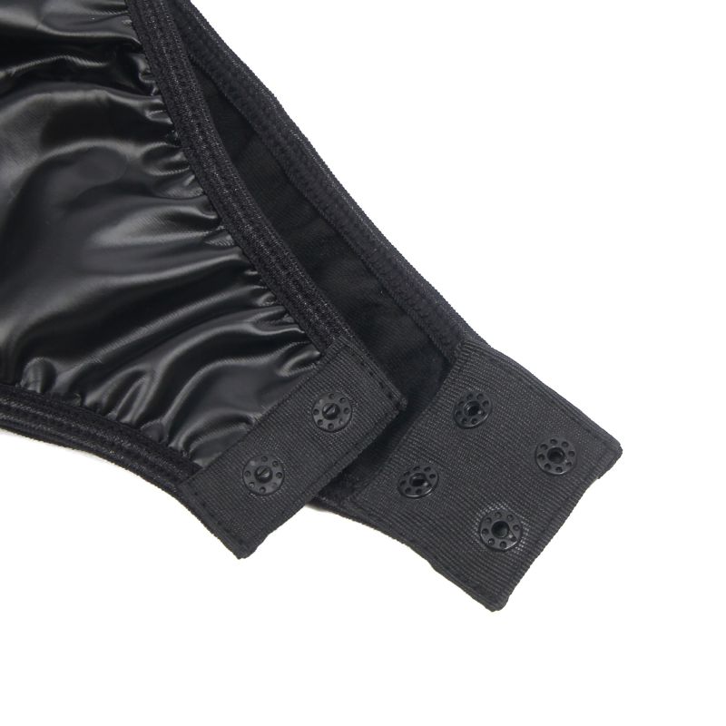 Костюм покоївки Star Night боді, спідниця міні з мереживом, обруч, чорний-білий, S вид 12