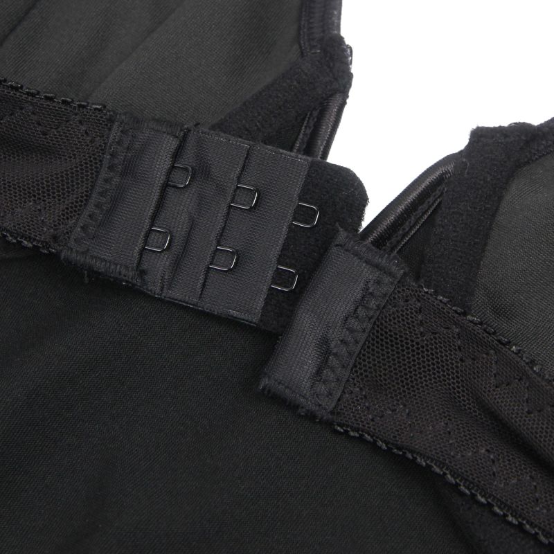 Костюм покоївки Star Night боді, спідниця міні з мереживом, обруч, чорний-білий, S вид 11