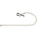 Кляп с кольцом и зажимами для сосков Chisa BEHAVE! Luxury Fetish черный вид 7