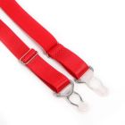 Красный сексуальный кружева с вышивкой пояс для чулок и трусики, 2XL (без коробки) вид 6