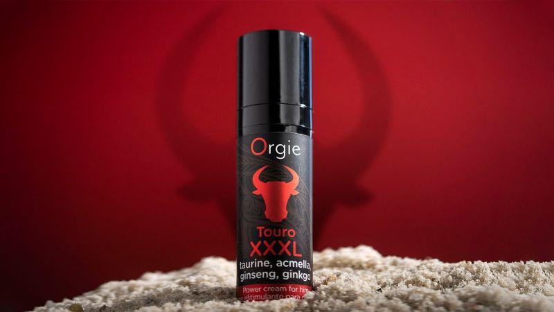 Крем для усиления эрекции и увеличения пениса Orgie TOURO XXXL с таурином и гинкго билоба, 15 мл вид 6